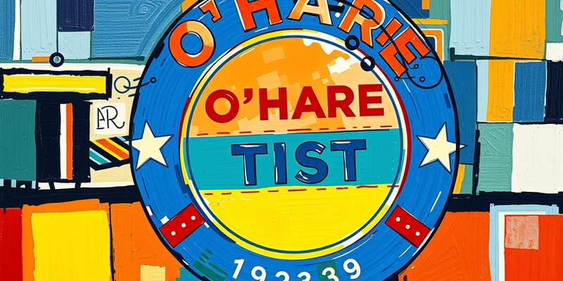 O'Hare Badge Test Flashcards