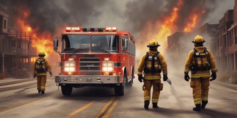 Firefighting Engine Company Duties