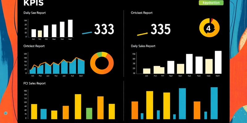 KPI and DSR for Outlet Managers