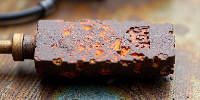 Rusting: An Electrochemical Process