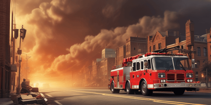 Técnicas de Extinción de Incendios en Servicios contra Incendios