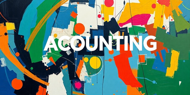 Accounting Principles Overview