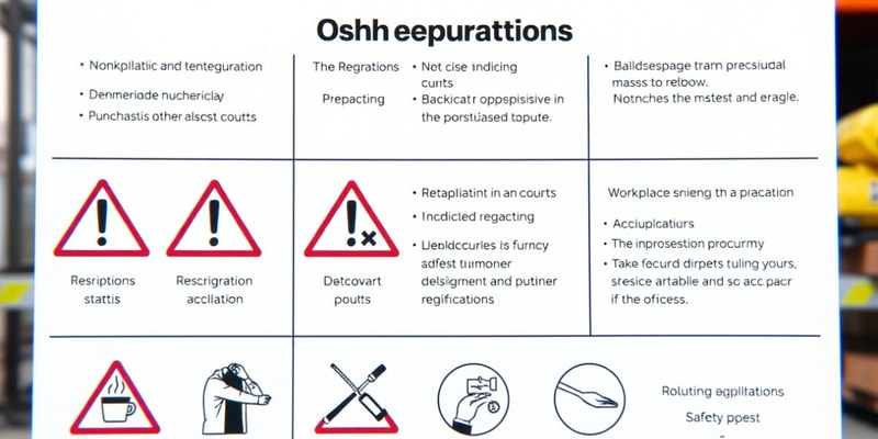 OSHA Flashcards