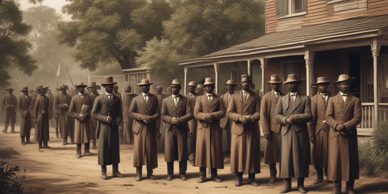 American Civil War Reconstruction Era
