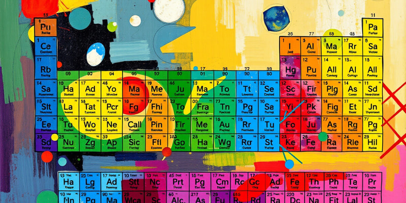 Periodic Table Flashcards