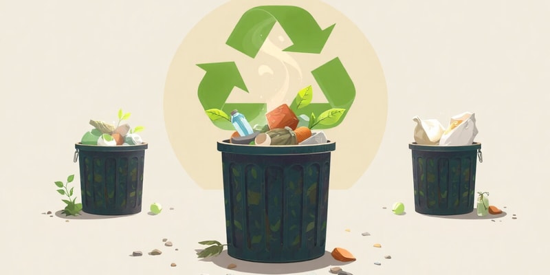 Waste Management and Recycling Quiz