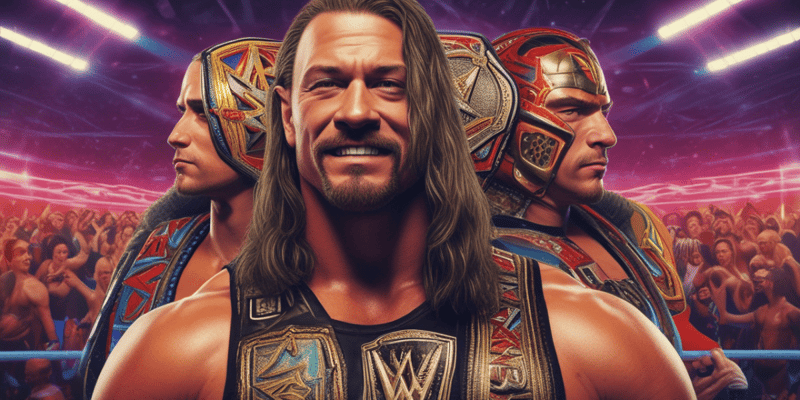 WWE History, Rivalries, Superstars, and Championships Quiz