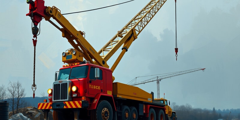 Truck Mounted Cranes Overview