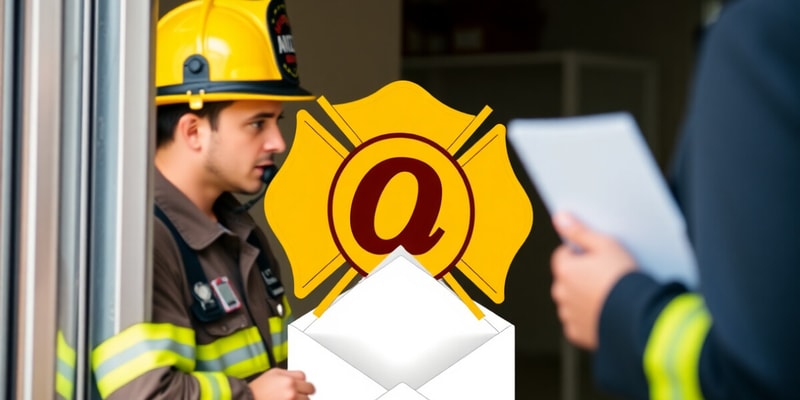 New Lenox Fire Email Policy Overview