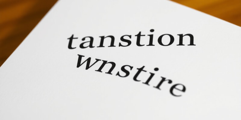 Transition Words: Meaning and Examples