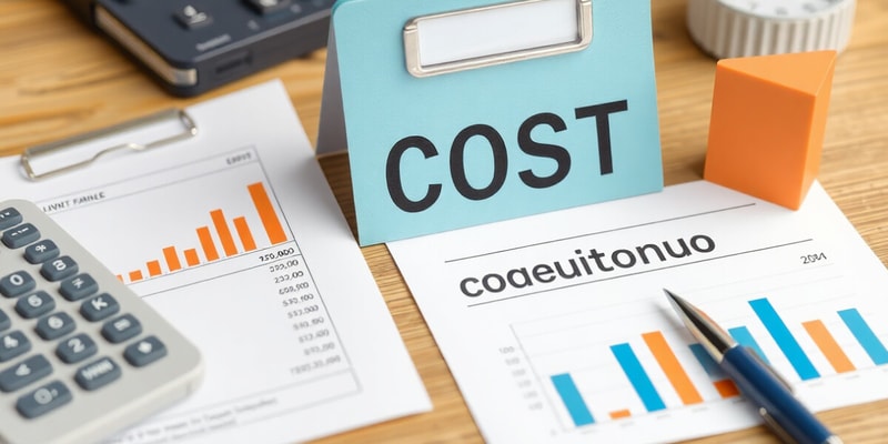 Cost Account Overview