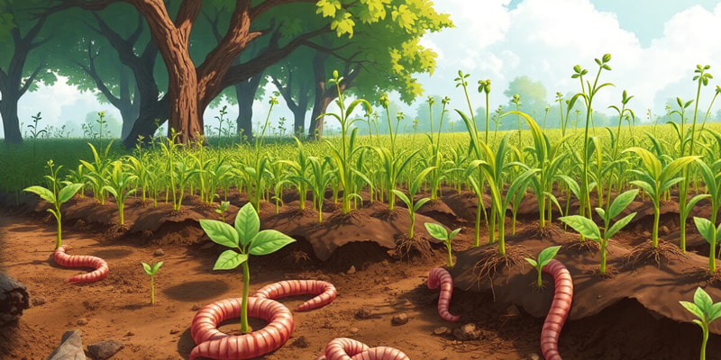 Impact of Earthworms on Agriculture