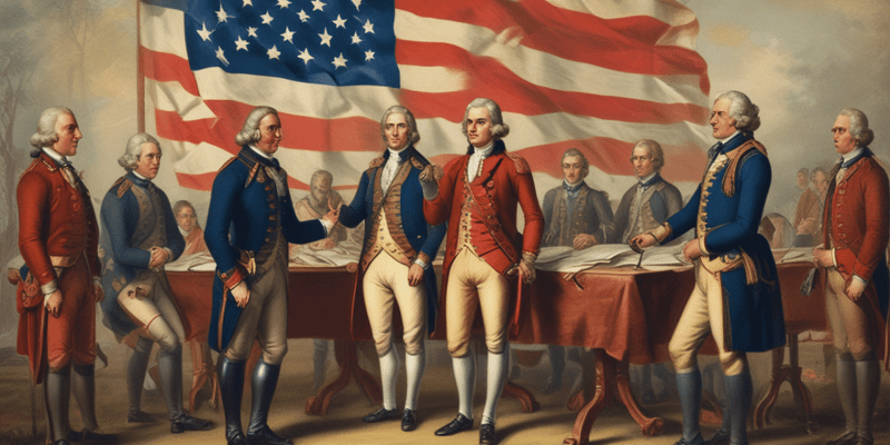 American Diplomacy after the Revolutionary War