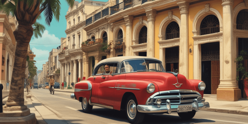Cuba: Economic and Demographic Quiz