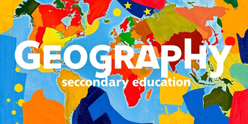 Geografia A 11.º Ano: Estudo em Casa