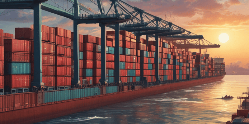 Maritime Logistics Process Quiz