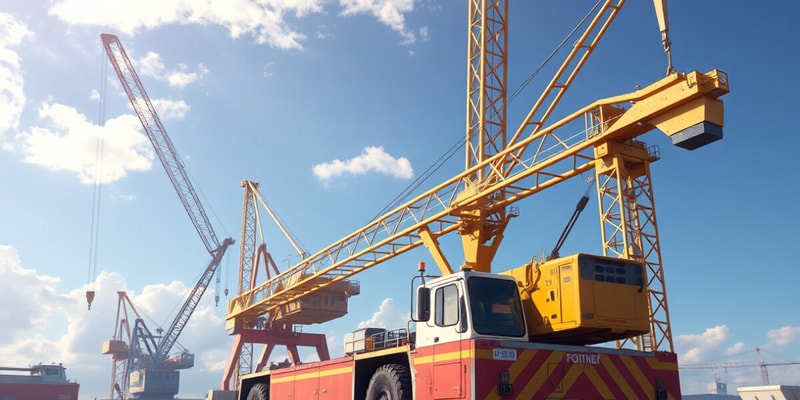 Mobile Crane Safety Examination