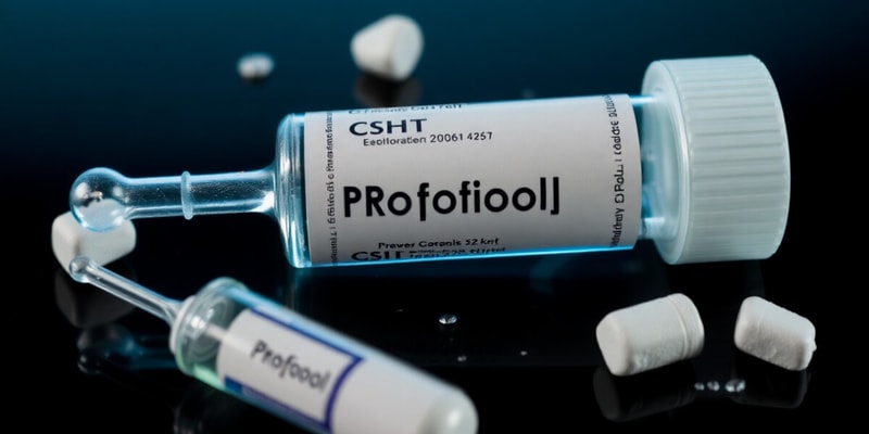 Pharmacology: CSHT & Propofol Overview