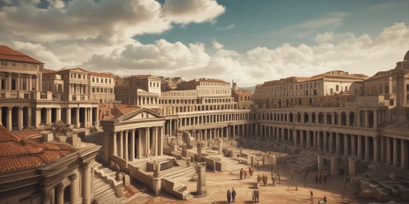 2C) Las ciudades y construcciones romanas