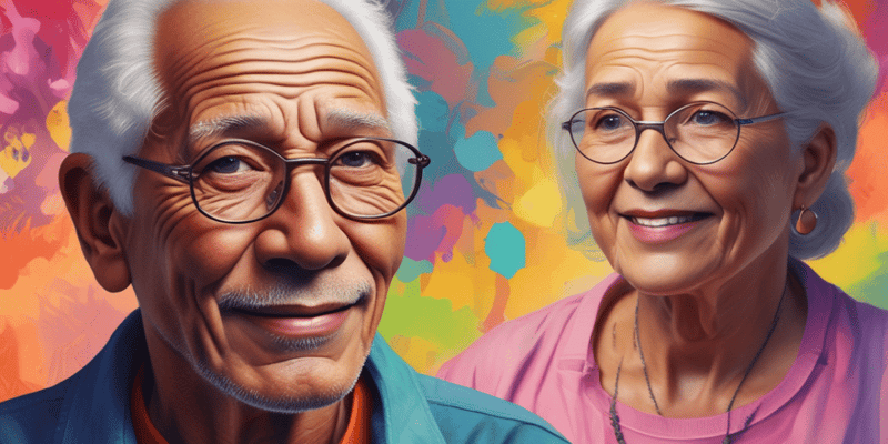 Ethnicity, Ageism, and Mental Health in Older Adults