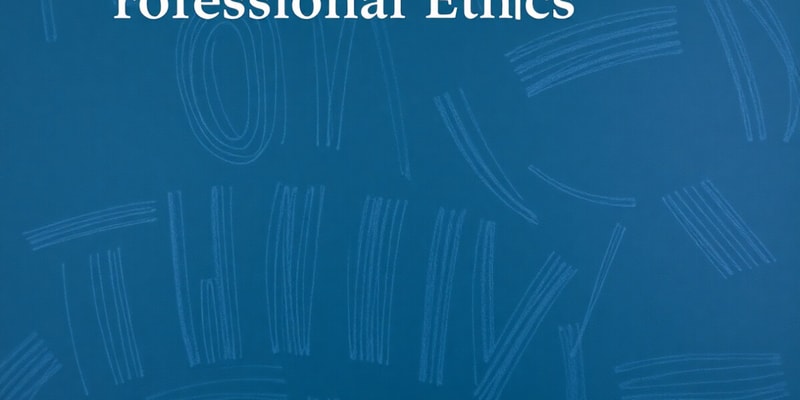 Code of Ethics for Professional Teachers