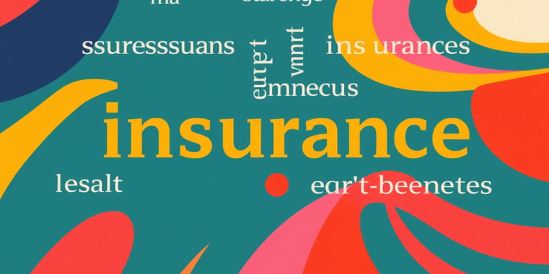 Insurance Terminology Quiz