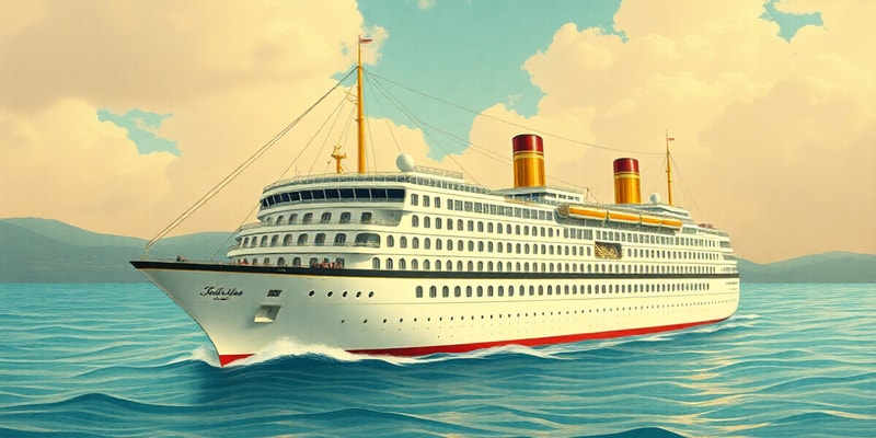 History of Cruise Ships and Industry