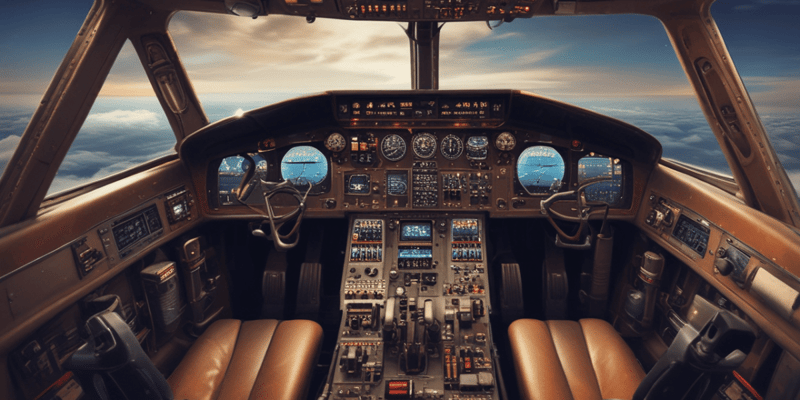 Aircraft Lighting: Instrument and Dome Lights
