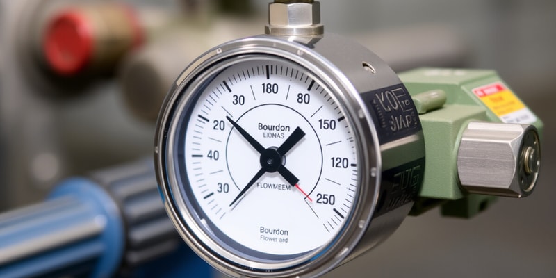 Bourdon Flowmeter Quiz