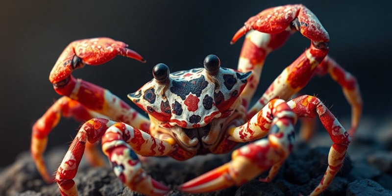 Crab Spider Camouflage in China's Yuan Province