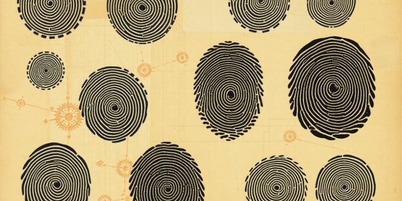 Fingerprint Patterns Quiz