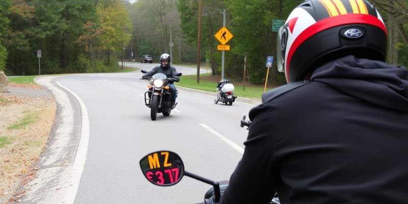 NC Motorcycle Permit Flashcards