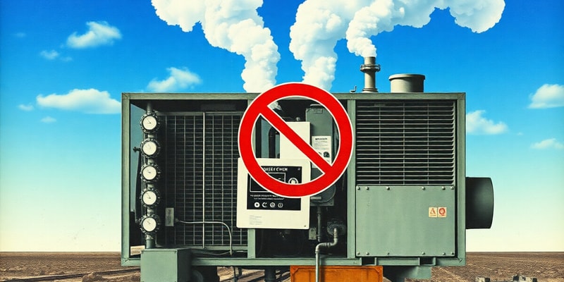 Chiller Installation and Safety Guidelines