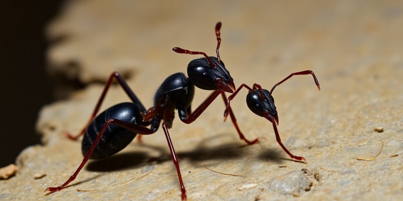 Florida Carpenter Ant Behavior