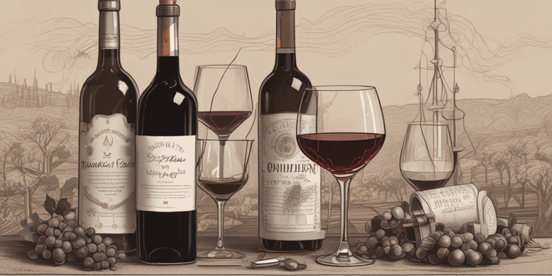 Envejecimiento del Vino: Taninos, Aromas y Bouquet