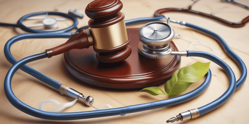 Legal Issues in Nursing Practice 1 A