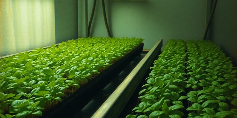 Microgreen Production Systems