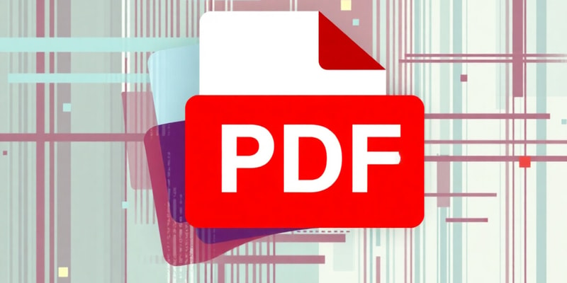 Understanding PDF Structure and Elements