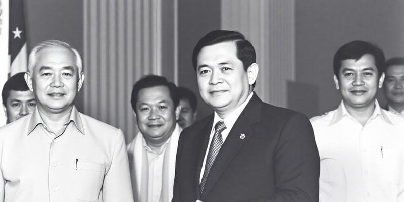 Philippine Presidents (9-17)