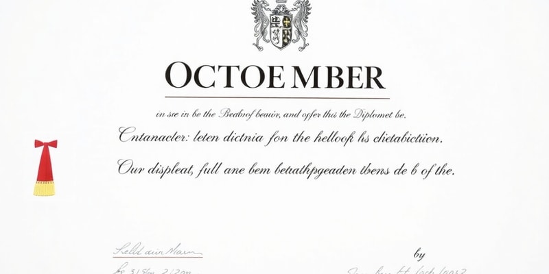 Das Oktoberdiplom 1860