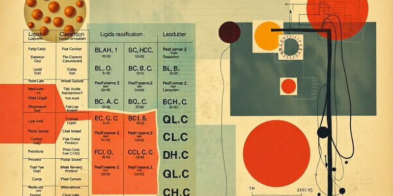 Lipids Quiz Series