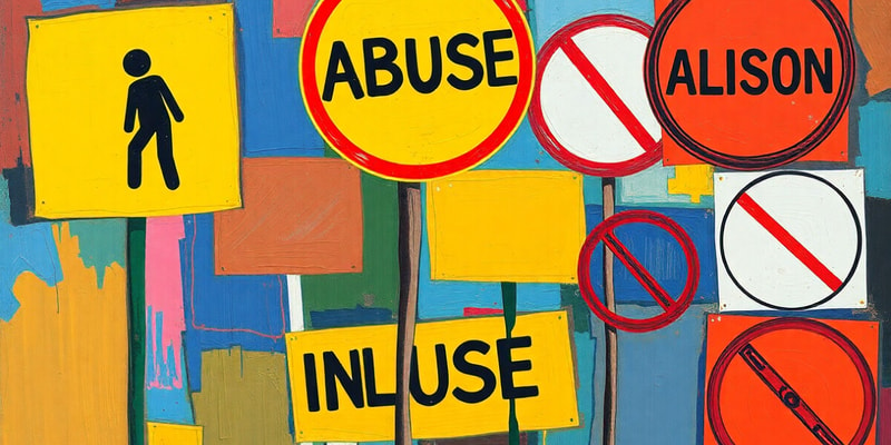 Understanding Abuse and Neglect Signs