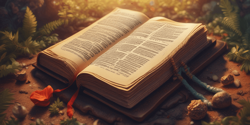 The Bible and Its Composition