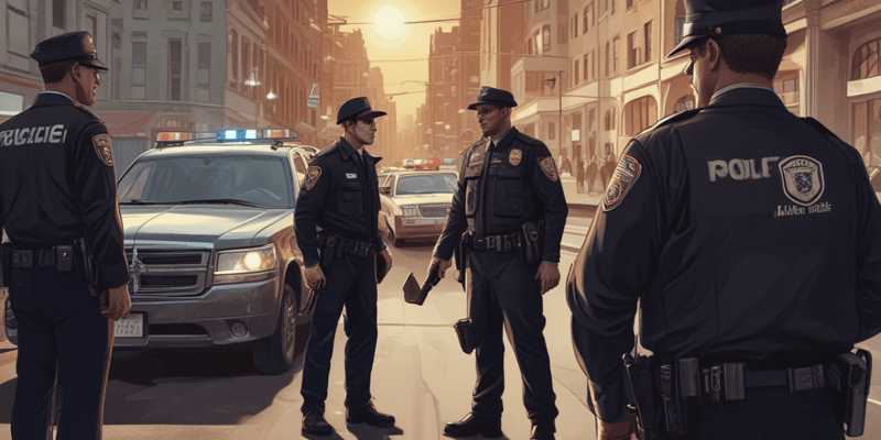 Politieambt: Bestuurlijke en Gerechtelijke Politie