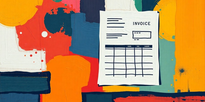 Importance of Invoice Items List