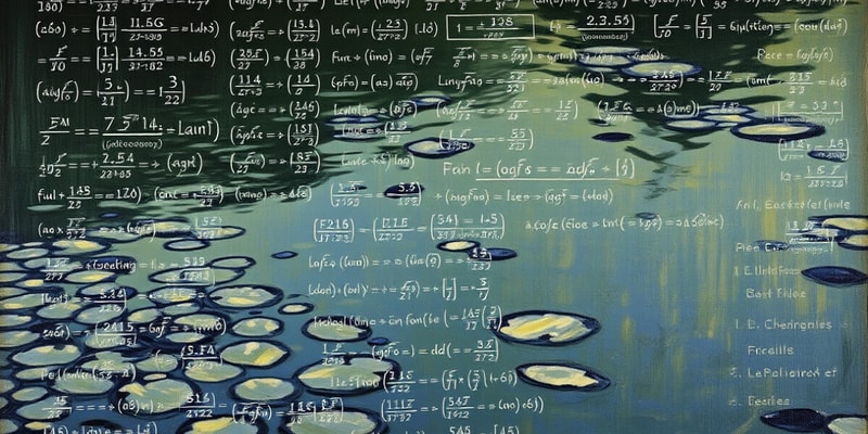 Grade 10 Math Formulas Flashcards