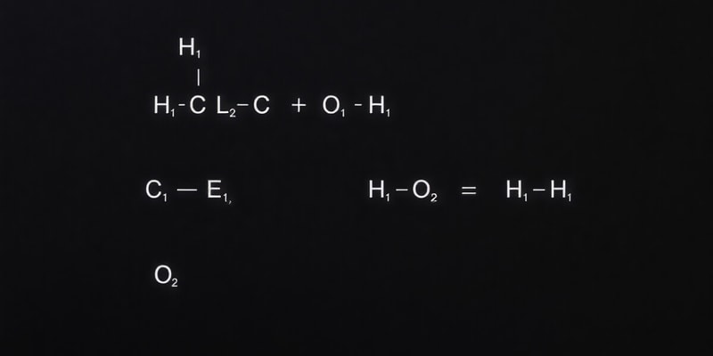 Chemical Formulas Overview