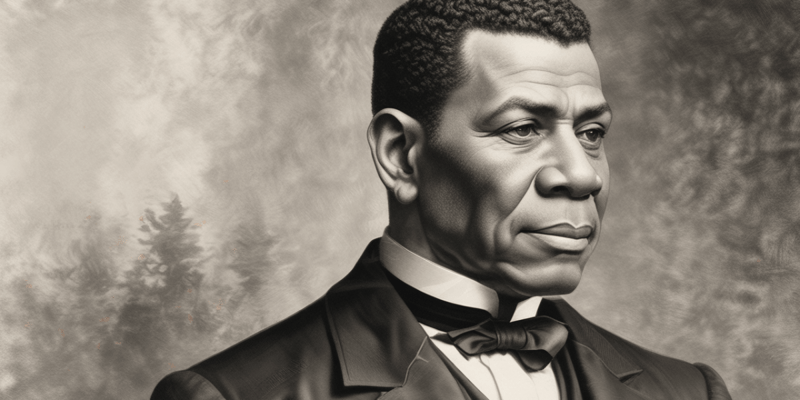 Up From Slavery by Booker T. Washington Quiz