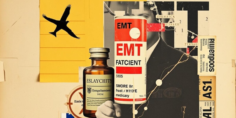 EMT Basic Medications Overview