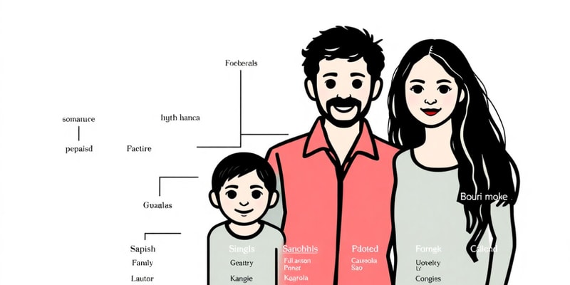 Spanish Family Vocabulary Quiz